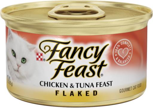 Fancy Feast Flaked Chicken & Tuna Canned