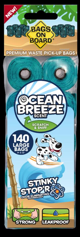 Bags on Board Bag Refill Pack-Scented (140)