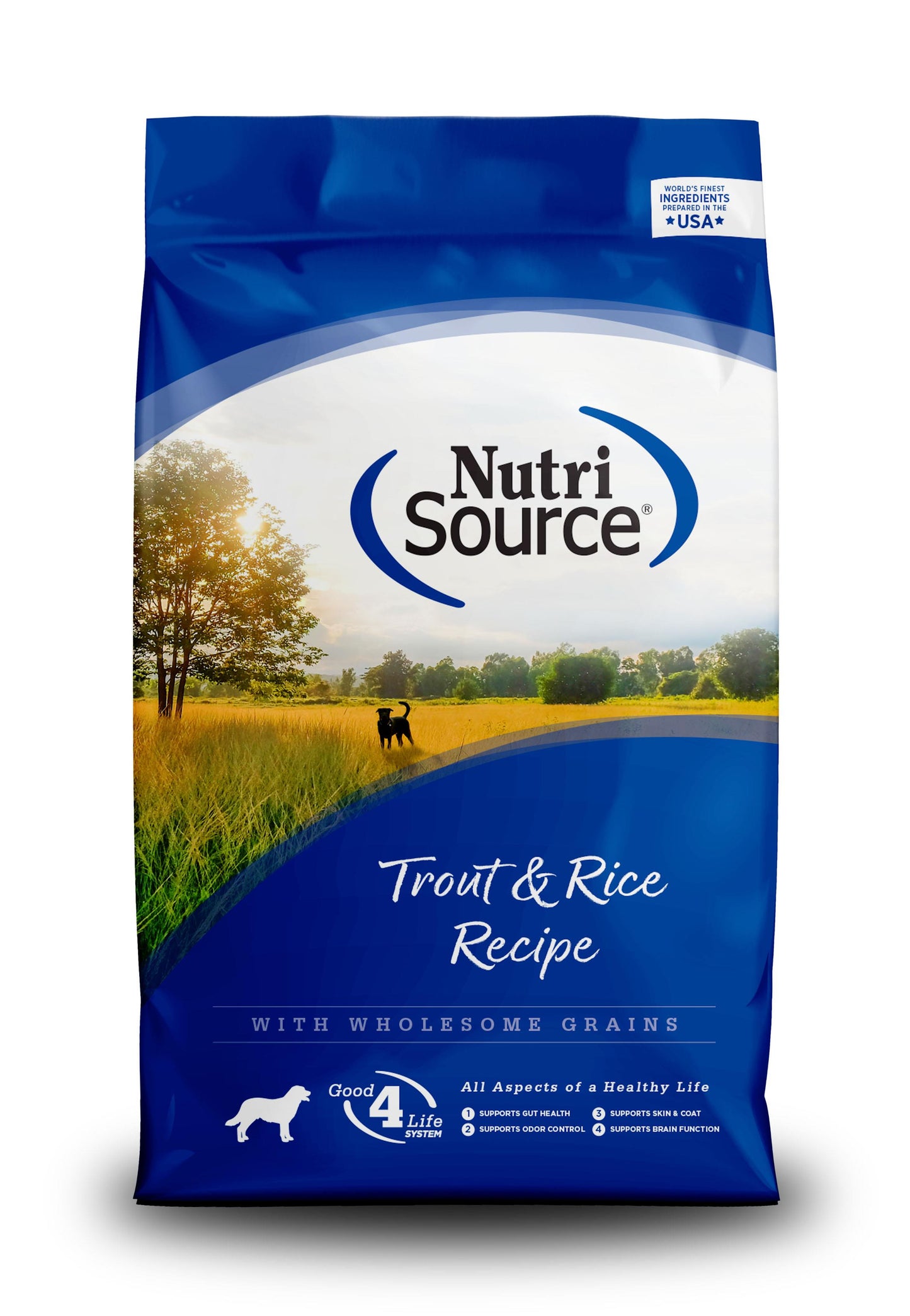 NutriSource Trout & Rice Dog