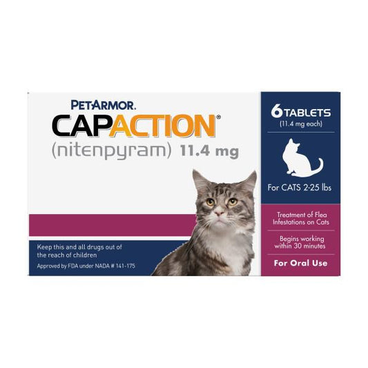 PetArmor CapAction Oral Flea Tablet 6ct