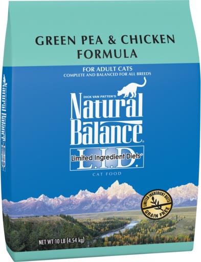 Natural Balance LID Green Pea & Chicken Dry Cat