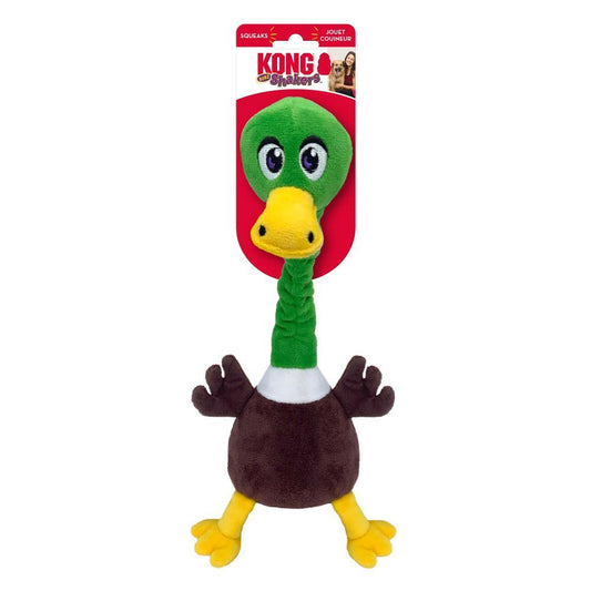 Kong Shakers Bobz Mallard Dog Toy M