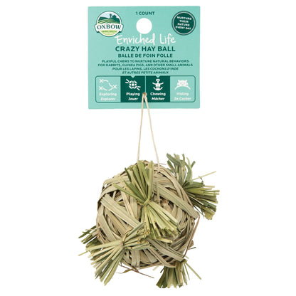 Oxbow Crazy Hay Ball Toy