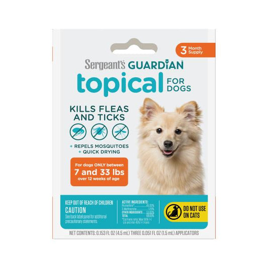 Guardian Flea & Tick Squeeze On Dog