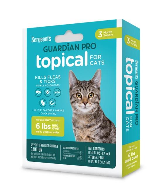 Guardian Pro Flea & Tick Squeeze On Cat