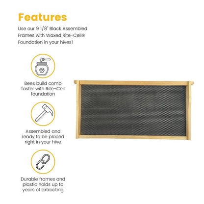 ML 9 1/8" Assembled Deep Frames w/Foundation