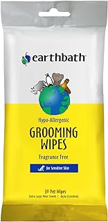 Earthbath Hypo-Allergenic Grooming Wipe 100ct