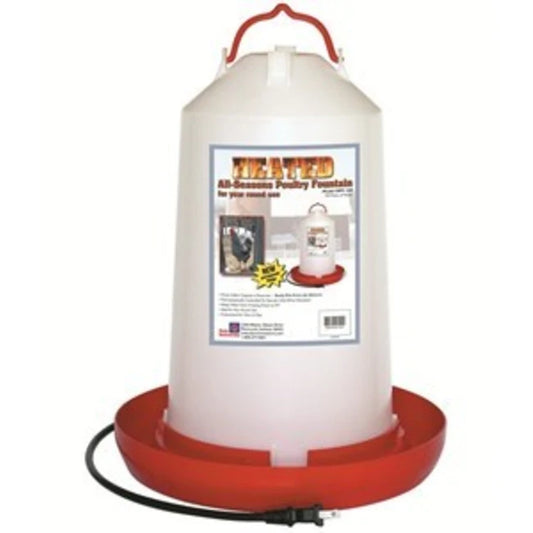 Heated Chicken Waterer Plastic