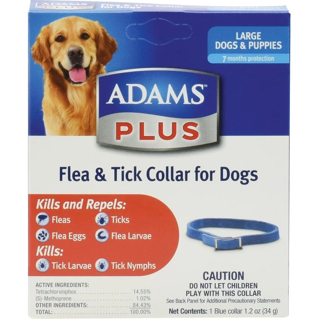 Adams Flea & Tick Collar Dogs