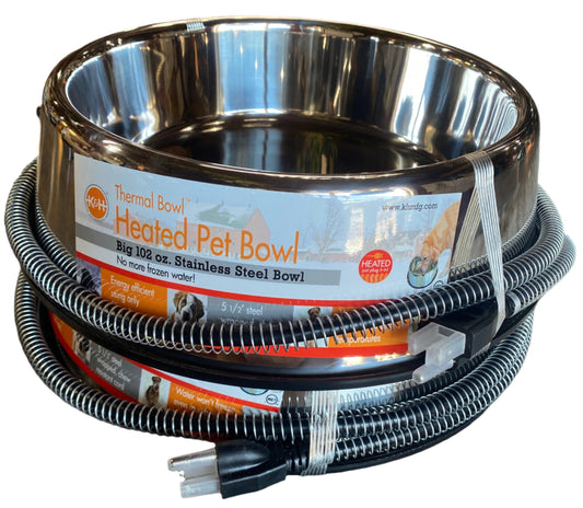 KH Thermal Pet Bowl Stainless Steel