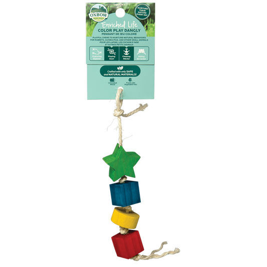 Oxbow Color Play Dangly for Animals