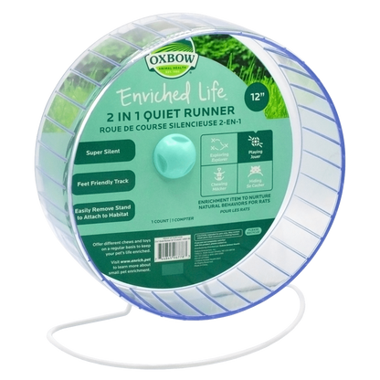 Oxbow Enriched Life Quiet Exercise Wheel