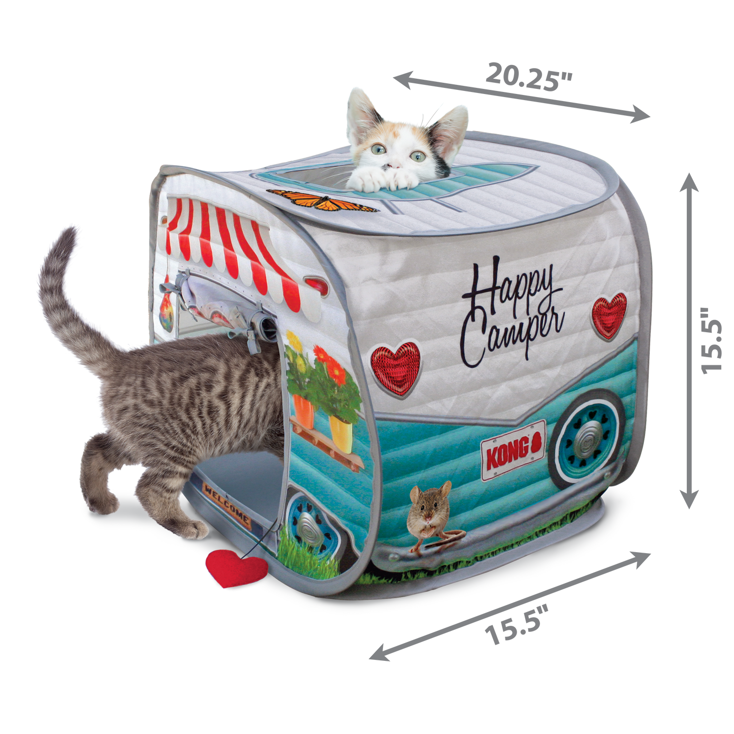 Kong Play Space Camper for Cats