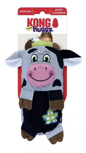 Kong Huggz Farmz Plush Cow