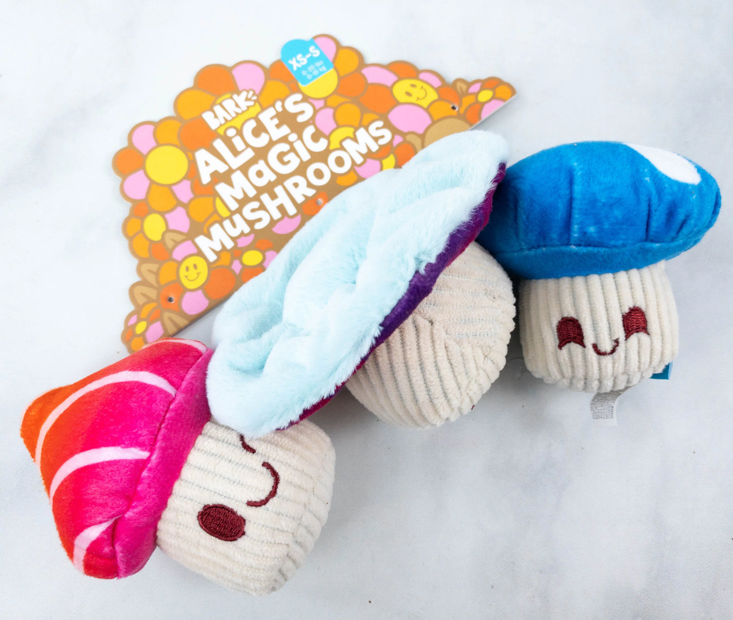 Alice's Magic Mushrooms Dog Toy