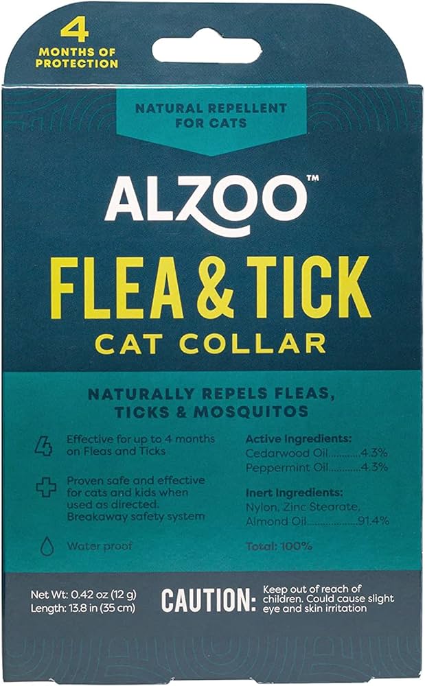 Alzoo Flea & Tick Cat Collar