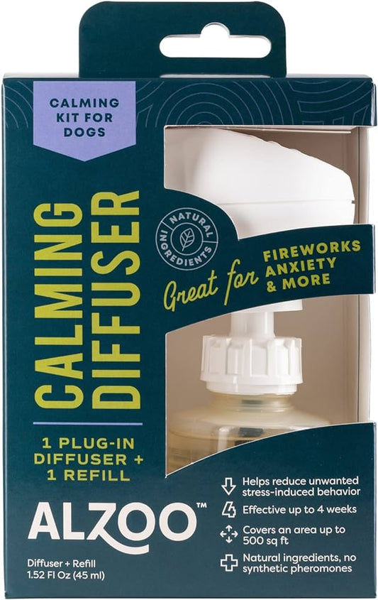 Alzoo Plant-Based Calming Plug-In Refill Kit Dog