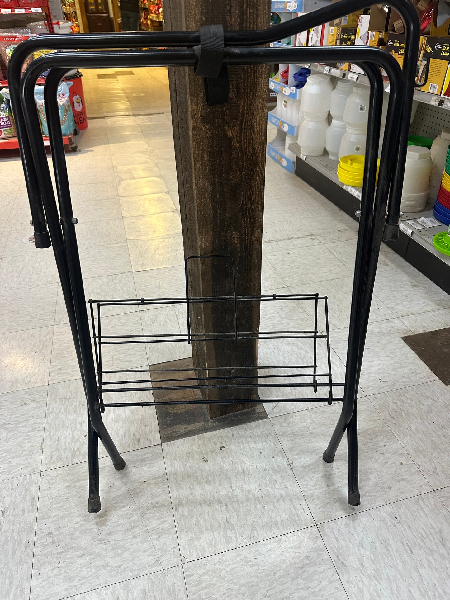 Fold-Up Saddle Stand Metal