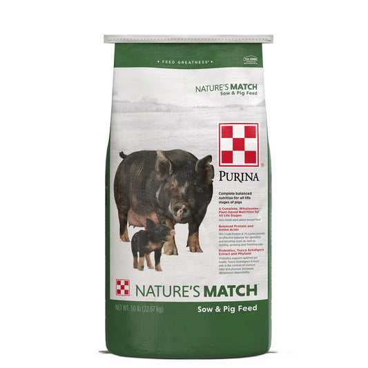 Purina Nature's Match Sow & Pig