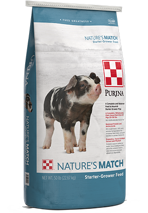 Purina Nature's Match Pig Starter Grower