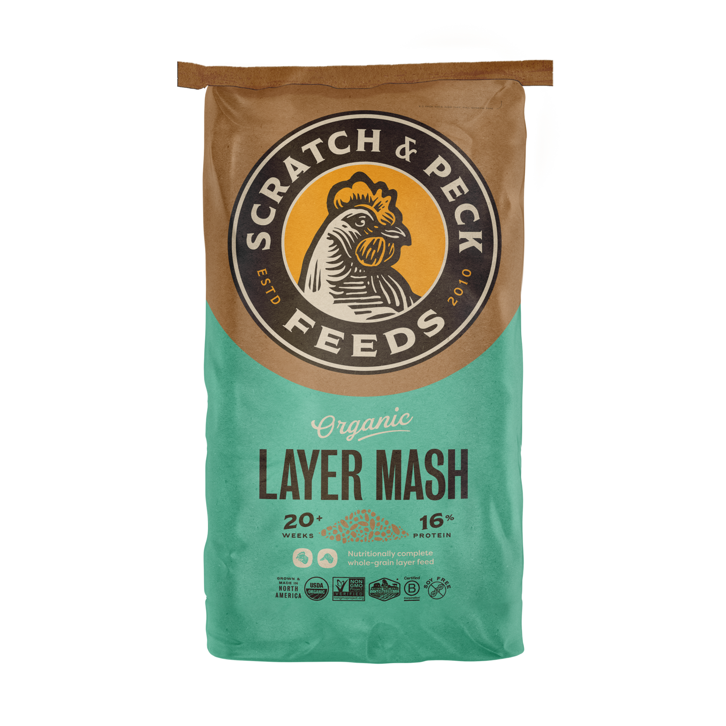 Scratch and Peck Layer 16% Mash