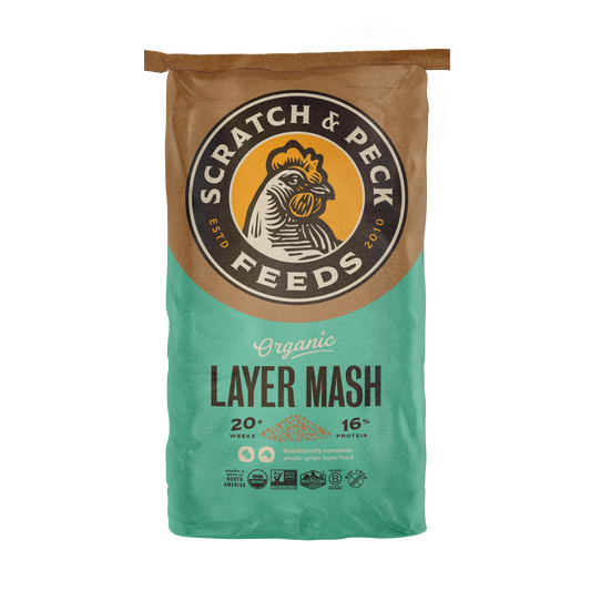 Scratch and Peck Layer 16% Mash