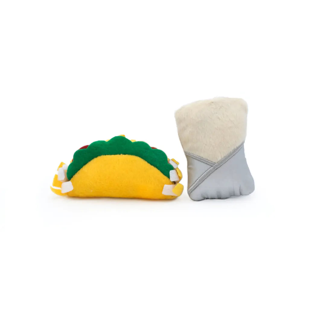 Zippy Claws Taco & Burrito Cat Toy