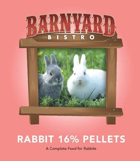 Barnyard Bistro Rabbit Pellets 16%