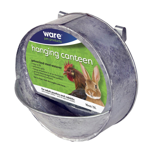 Ware Hanging Chicken Canteen Galvanized