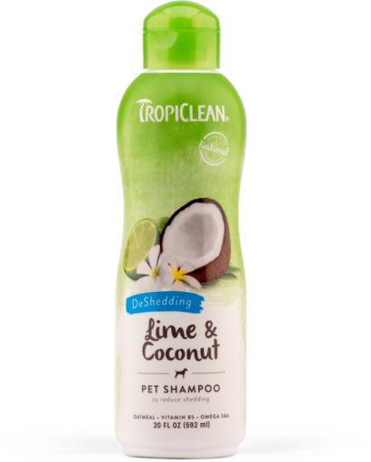 Tropiclean Lime & Coconut Shampoo Deshedding