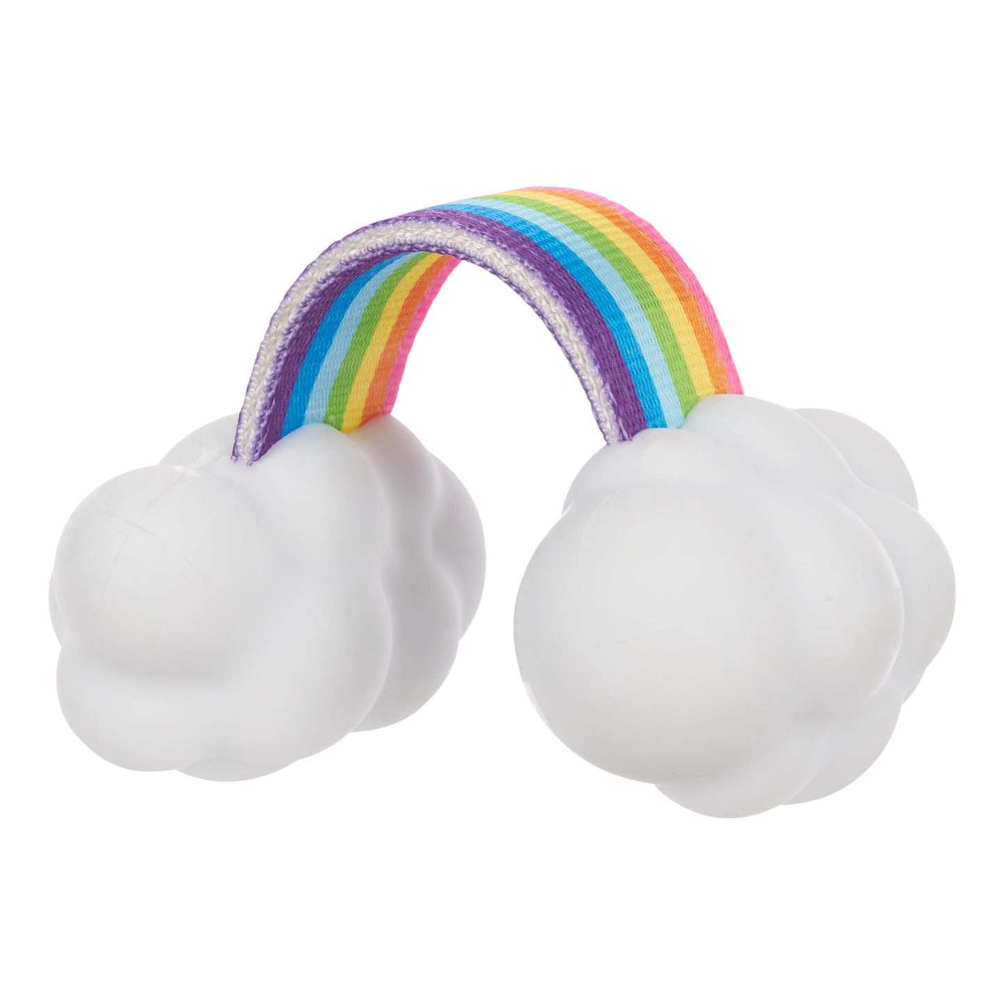 Super Chewer Rainbow Tug Dog Toy