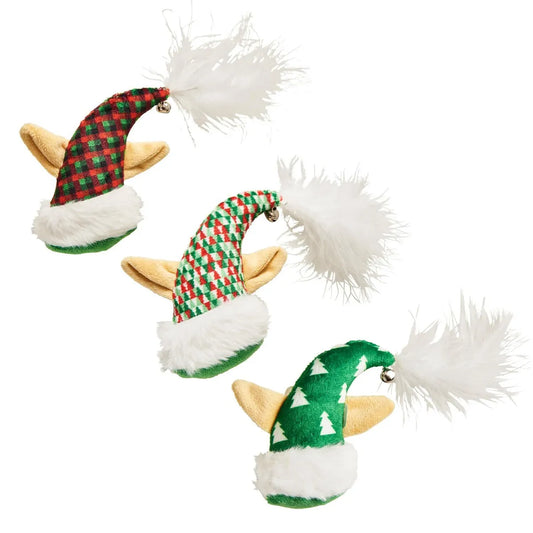 Ethical Holiday Elf Hat Cat Toy